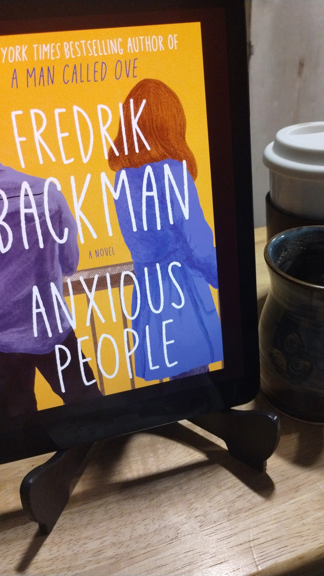 picture of book, Anxious People by Fredric Backman